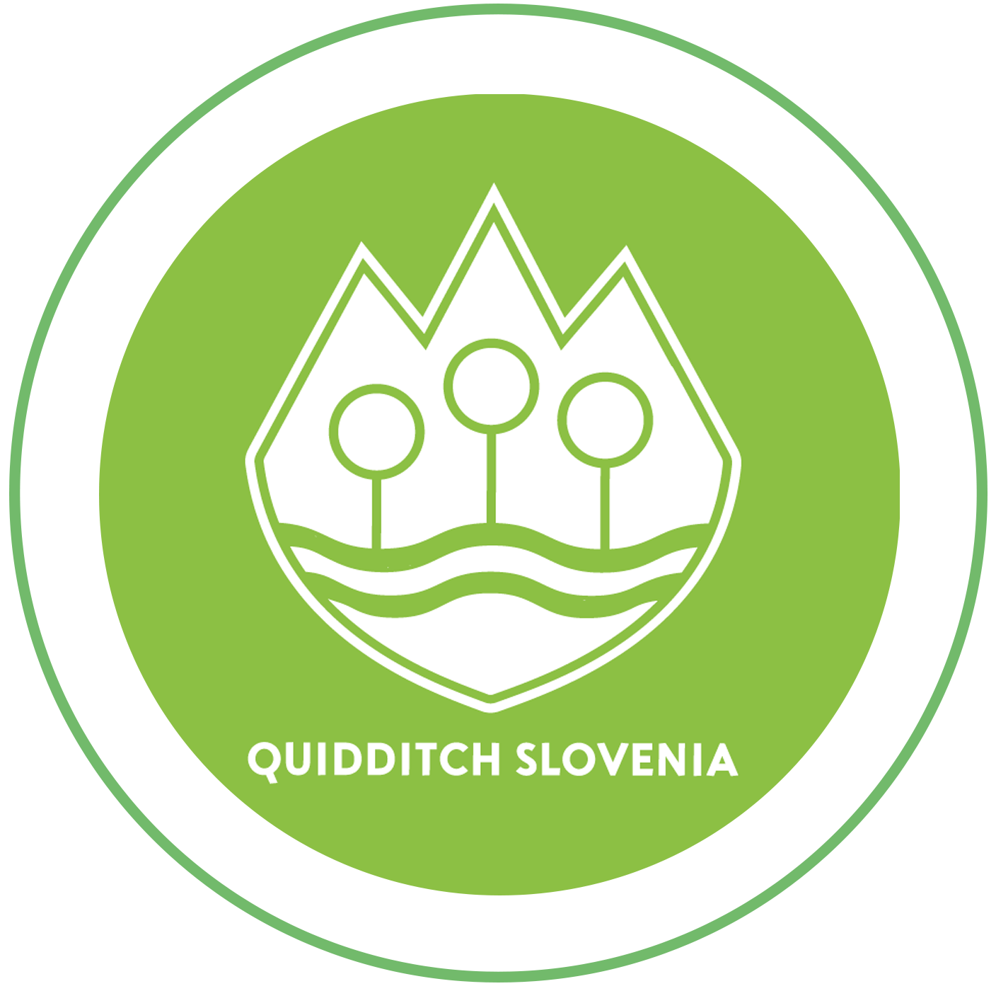 Slovenia Quadball logo
