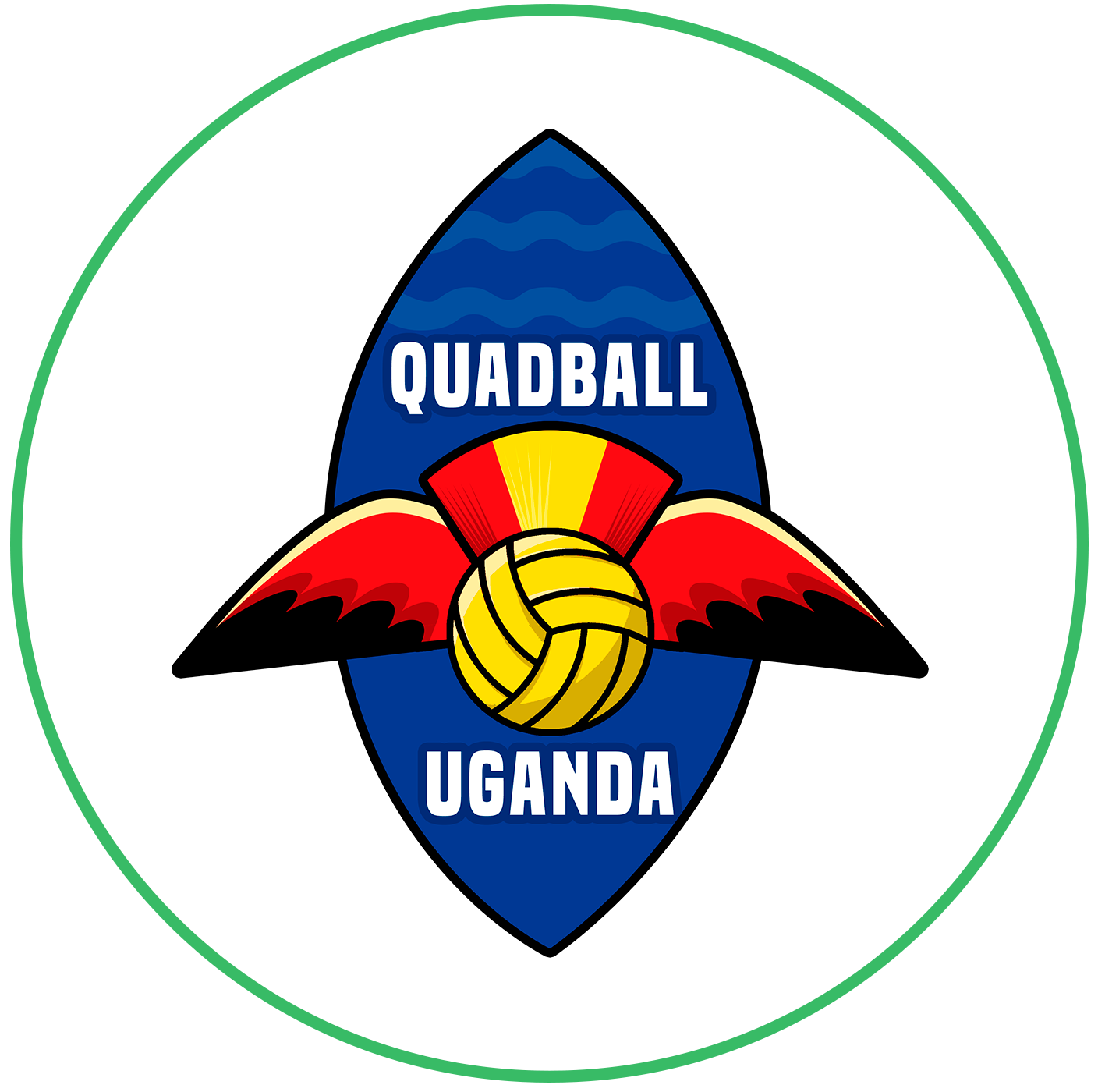 Uganda Quadball logo